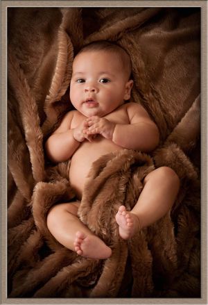 Studio Portrait Photography of 3-Month Old Baby